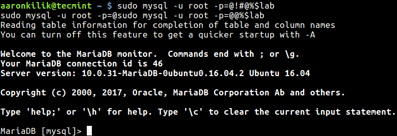 淺談12 條用于 Linux 的 MySQL/MariaDB 安全最佳實踐