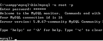 xampp默認mysql數據庫root密碼的修改