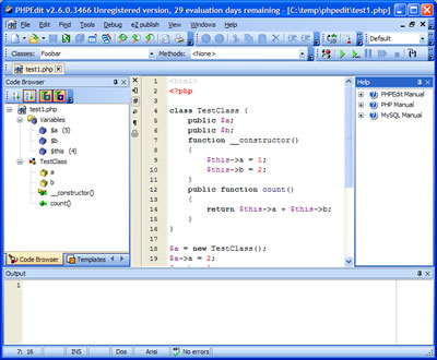 7種流行PHP集成開發工具(IDE)的比較
