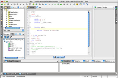 7種流行PHP集成開發工具(IDE)的比較