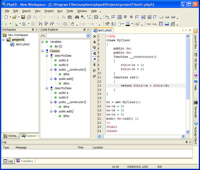 7種流行PHP集成開發工具(IDE)的比較