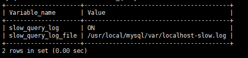 MySQL開啟Slow慢查詢的方法示例