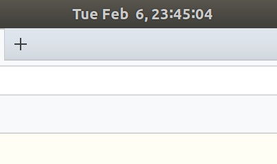 Ubuntu17.10頂欄怎么顯示日期與計秒?