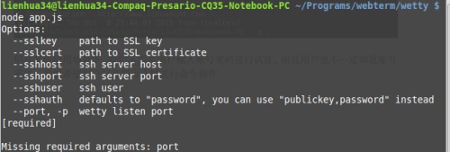 在Linux系統(tǒng)中安裝web端的遠(yuǎn)程連接工具Wetty