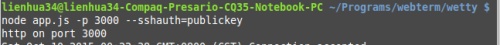 在Linux系統(tǒng)中安裝web端的遠(yuǎn)程連接工具Wetty