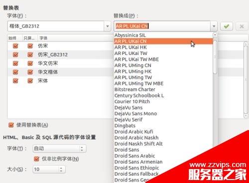 Ubuntu系統中LibreOffice怎么替換顯示字體?