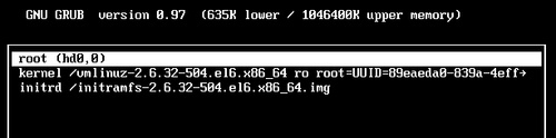 CentOS6.6單用戶模式重設(shè)root密碼的方法