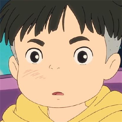 波妞宗介一左一右情侶頭像 抖音波妞宗介情頭高清2019