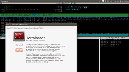 在Linux系統下安裝Terminator來增強命令行終端