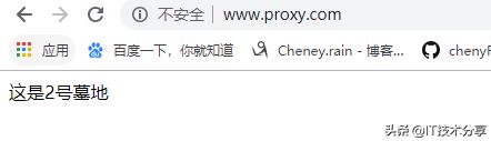 Nginx配置反向代理，負載均衡實戰解析流程