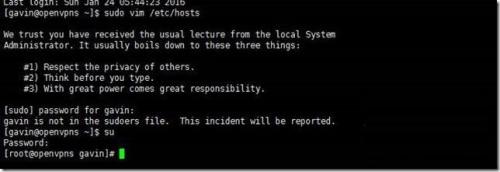 Centos(Linux)下用戶權限委派配置介紹