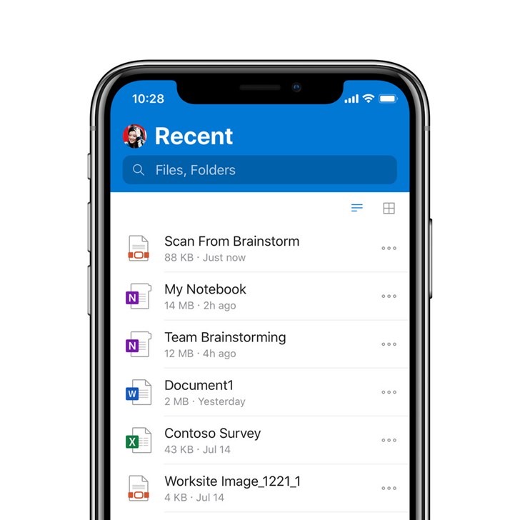 微軟OneDrive iOS版重大更新：全新流暢設(shè)計(jì)、近期文件、PDF編輯