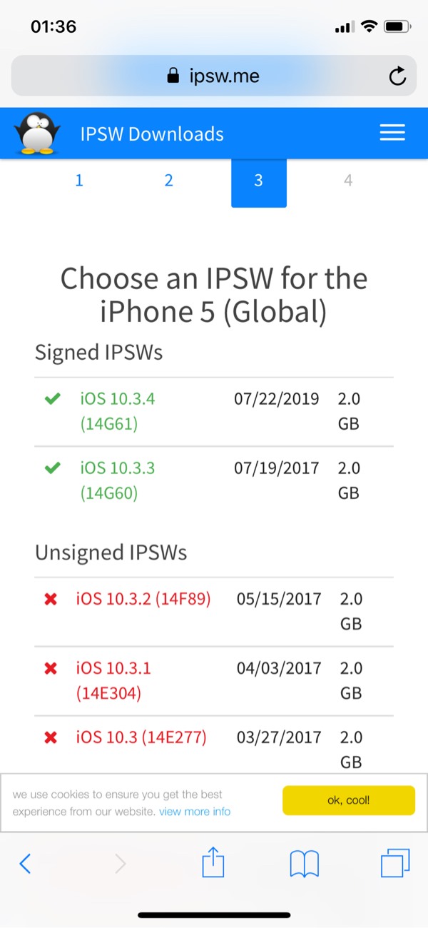 蘋果為iPhone 4s/iPhone5等老用戶推送iOS 9.3.6/10.3.4/8.4.2正式版