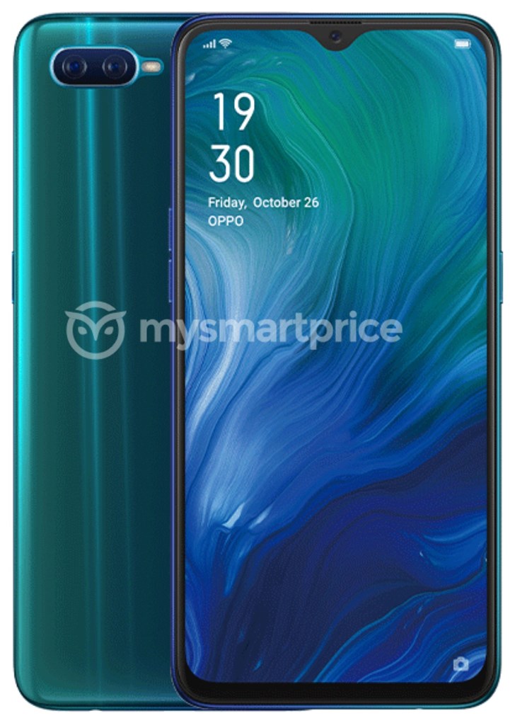 外媒：OPPO Reno A部分配置和渲染圖曝光