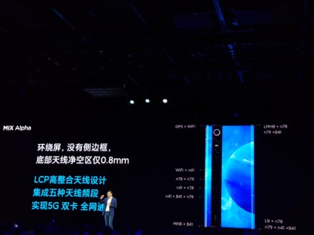 小米MIX Alpha發布：擁有180.6%屏占比的環繞屏 搭載1億像素攝像頭