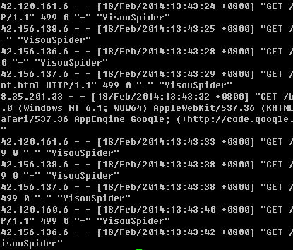 Nginx中配置過濾爬蟲的User-Agent的簡單方法