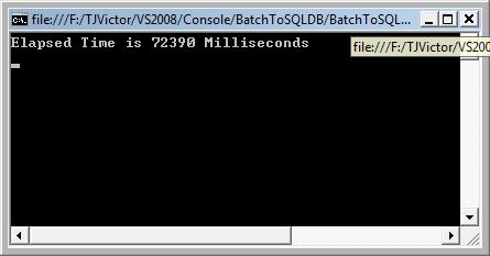 SQLServer 批量插入數(shù)據(jù)的兩種方法