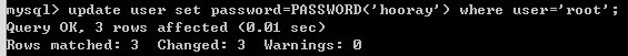 如何修改WAMP中mysql默認(rèn)空密碼的方法