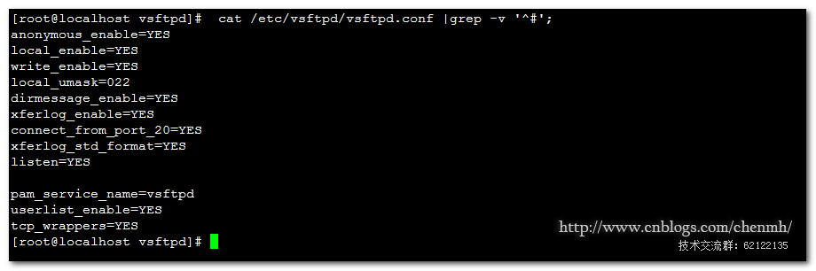 Linux下使用vsftp搭建FTP服務器(附參數說明)