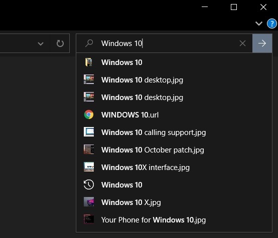 Windows 10更新Bug禁用了文件資源管理器搜索框右鍵單擊