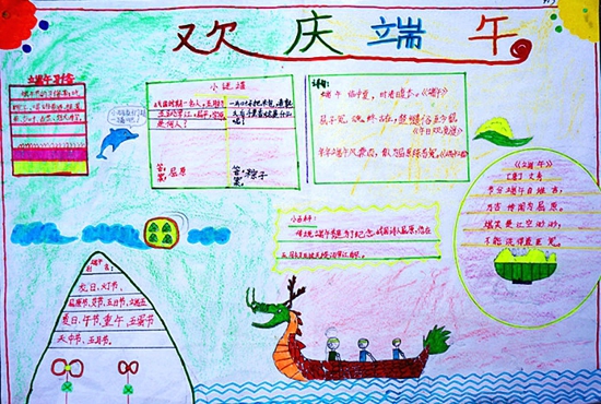 端午節(jié)手抄報(bào)圖片大全簡(jiǎn)單又漂亮 2020關(guān)于端午節(jié)手抄報(bào)資料