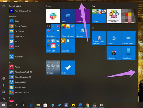 解決Windows 10全屏開始菜單卡住問題的5種方法