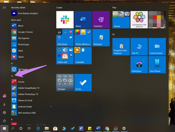 解決Windows 10全屏開始菜單卡住問題的5種方法