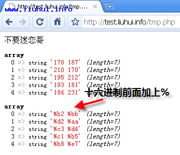 php urlencode()與urldecode()函數(shù)字符編碼原理詳解