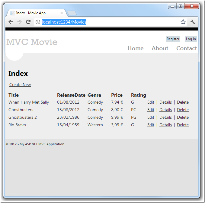 ASP.NET MVC4入門教程（八）：給數(shù)據(jù)模型添加校驗(yàn)器
