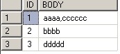 sql server 中合并某個字段值的實例