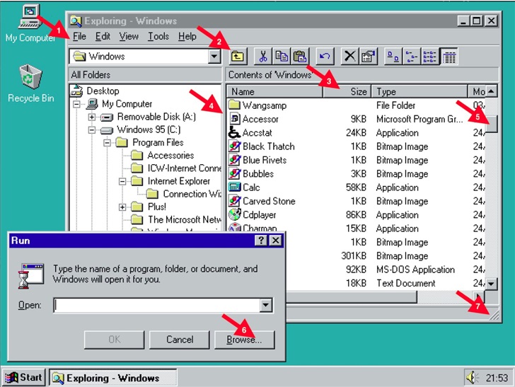 微軟Windows 95的UI設計比Windows 10好？