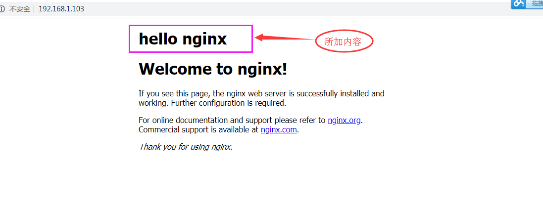 centos7 docker 修改Nginx文件過程詳解