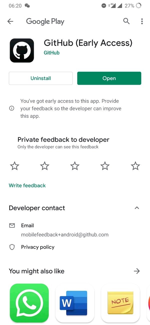 程序員歡呼！微軟GitHub安卓版App發布預覽：支持暗黑模式