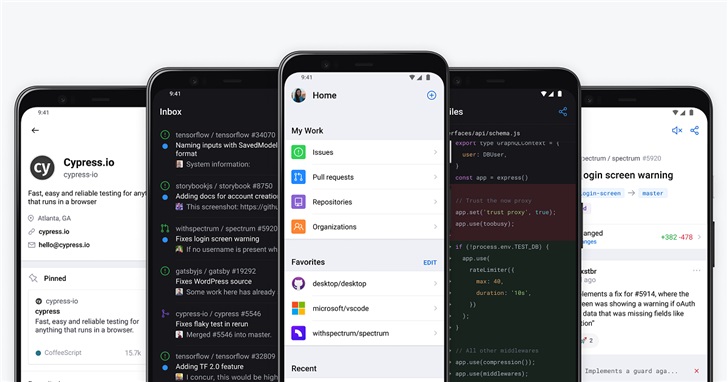 程序員歡呼！微軟GitHub安卓版App發布預覽：支持暗黑模式