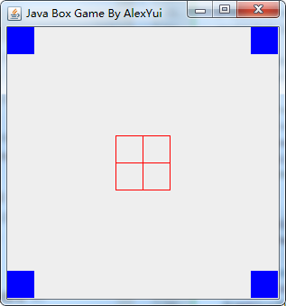 java編寫的簡單移動方塊小游戲代碼