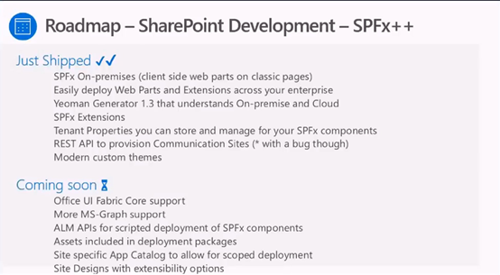 SharePoint Server 2019新特性介紹