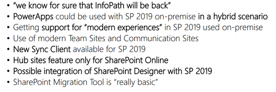 SharePoint Server 2019新特性介紹