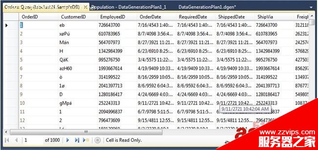 如何使用Visual Studio 2010在數(shù)據(jù)庫中生成隨機測試數(shù)據(jù)