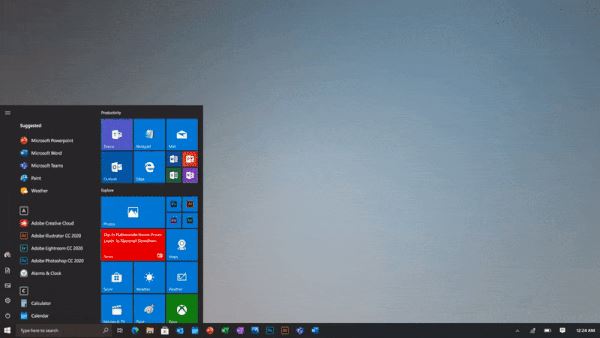 五月更新將至 微軟放出Windows 10開始菜單新UI預告