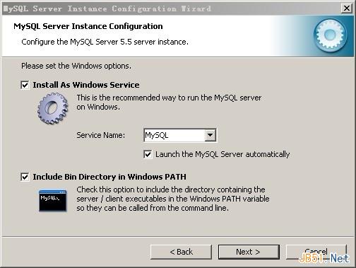 Windows下安裝MySQL5.5.19圖文教程