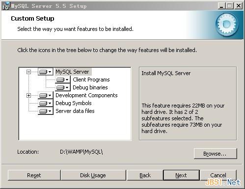Windows下安裝MySQL5.5.19圖文教程