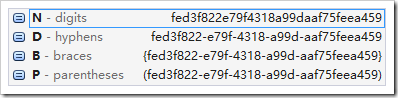 asp.net System.Guid ToString五種格式