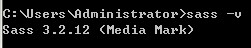 ruby環境中自動編譯sass教程