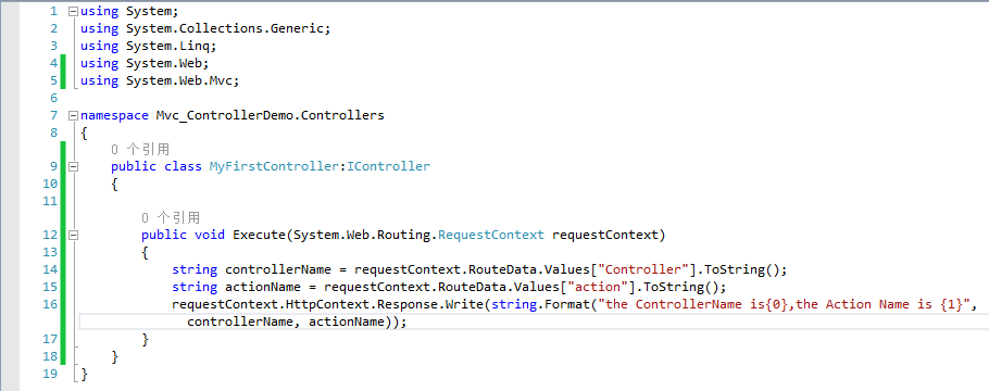 詳解Asp.Net MVC——控制器與動作(Controller And Action)