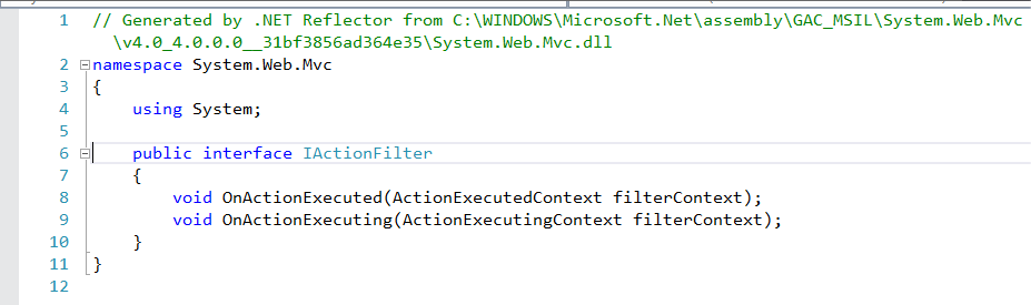 Asp.Net MVC學習總結之過濾器詳解