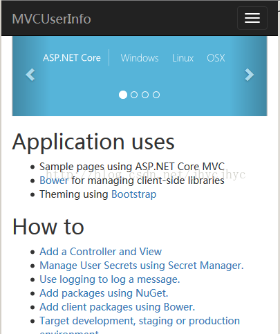 Visual Studio ASP.NET Core MVC入門教程第一篇
