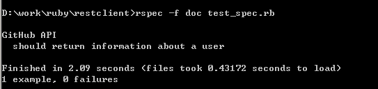 Ruby配置rspec和RestClient來檢測(cè)服務(wù)器