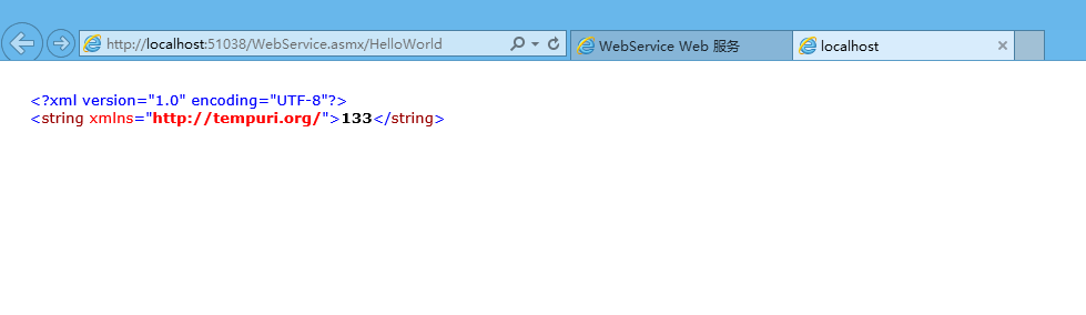 .NET C#創建WebService服務簡單實例