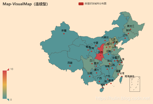 python 微信好友特征數據分析及可視化