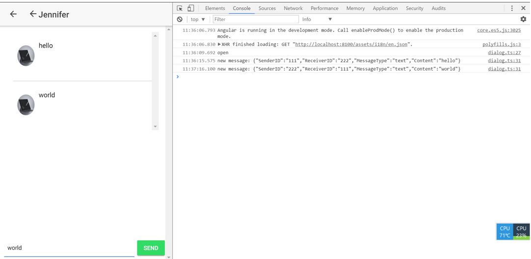 NetCore WebSocket即時通訊示例